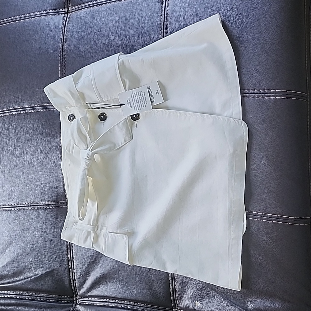 A Loves A ivory mini skirt